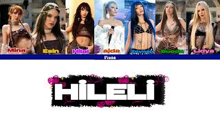 Manisfet X Ajda PEKKAN Hileli Lyrics (Color Coded Lyrics)