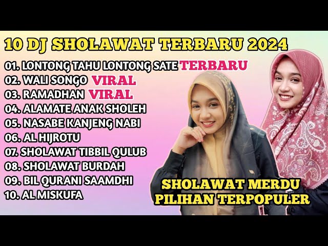 10 DJ SHOLAWAT TERBARU 2024 X NING UMI LAILA X SHOLAWAT PENYEJUK HATI X VIRAL TERBARU BASS HOREG class=