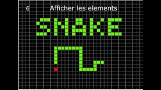 [Pygame] Créer un jeu Snake #06 Afficher le score/titre et écran de début