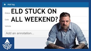 Fixing ON Duty Logs in Geotab Drive - ELD eLogs Tutorial for HOS Hours of Service Drivers
