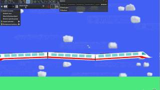 phun: maglev train (magnetic levitation)