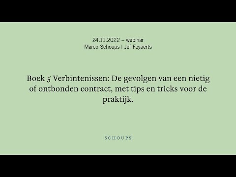 Video: Worden de meeste nietigverklaringen toegekend?