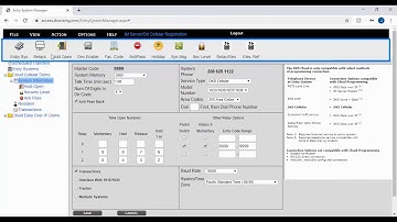 DKS - Cloud Entry System Management Software Introduction to the Software Layout