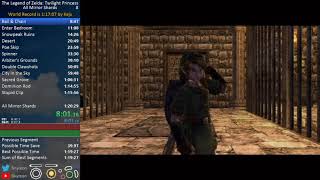 Twilight Princess All Mirror Shards Speedrun in 1:17:47
