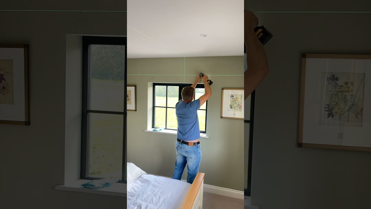 Roman blind installation 