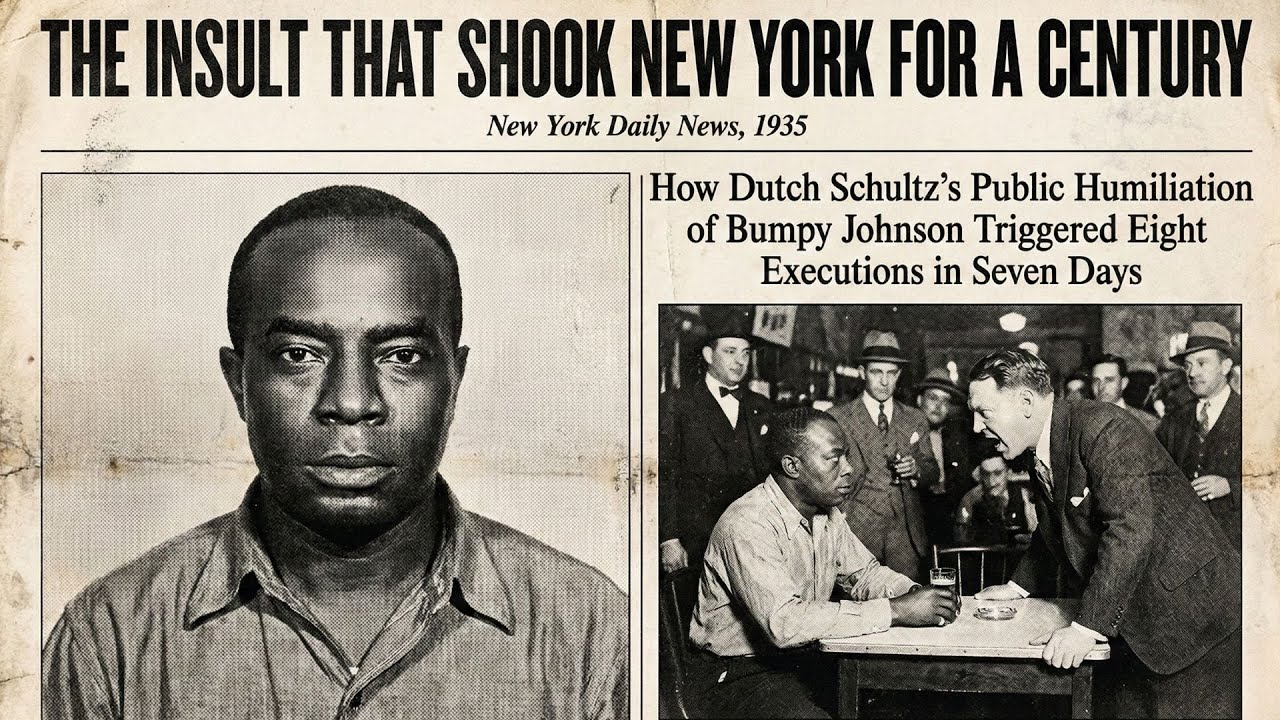 1935 News: Dutch Schultz’s Racial Insult to Bumpy Johnson — Eight Men Killed in One Week