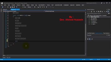 29- Programming with C# : Properties - البرمجة بلغة السي شارب : الخصائص
