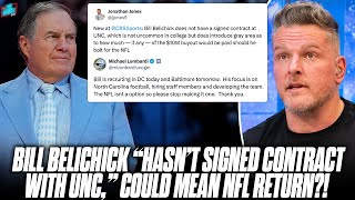 Report: Bill Belichick "Hasn't Signed UNC Contract," Does That Mean He's Eyeing NFL Job?