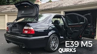 The Many Quirks of the BMW E39 M5
