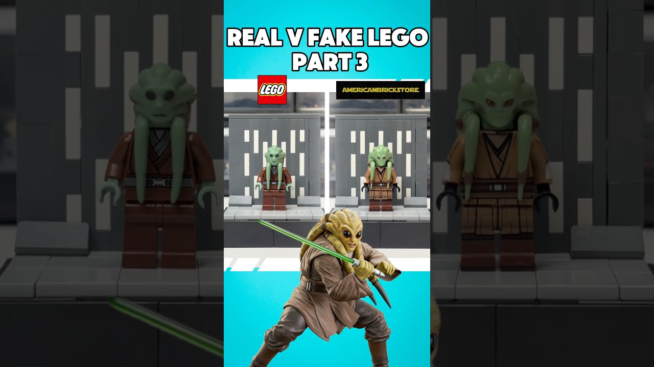 Which Kit Fisto r u taking?! Real v Replica P3! 