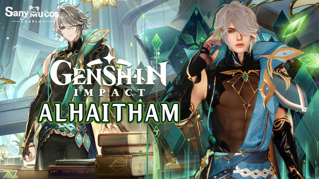 【SanyMuCos】Genshin Impact Alhaitham Cosplay Costume Plus Size Detail Show