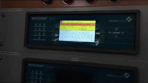 2nd Part Schenck Process Ka Load Cell Ka Calibration kaise Karna Hai