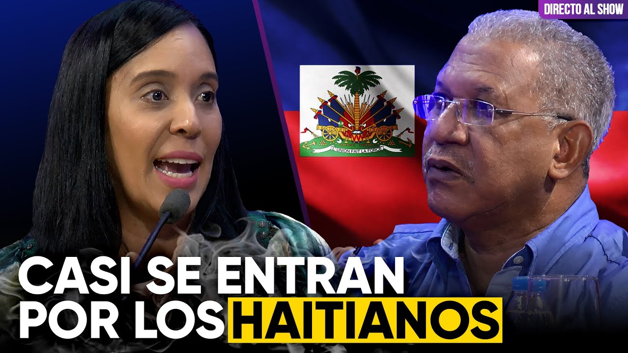 Yadira Marte pierde el control con el DEFENSOR DE LOS HAITIANOS Esteban Rosario
