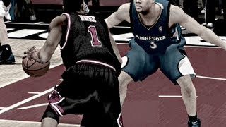 NBA 2K13 Derrick Rose Nasty Crossover on Brandoy Roy!!!