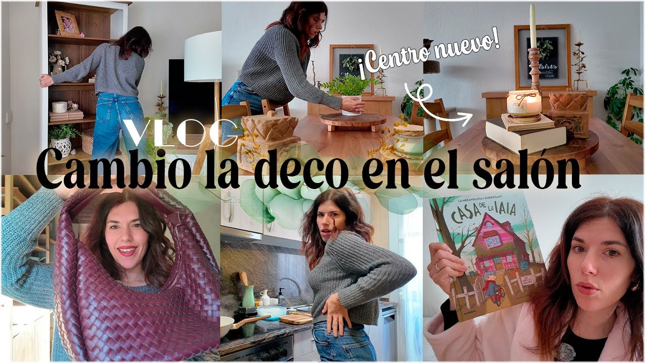 DECORANDO EL SALÓN | Pequeños cambios, gran diferencia | VLOG ❤️