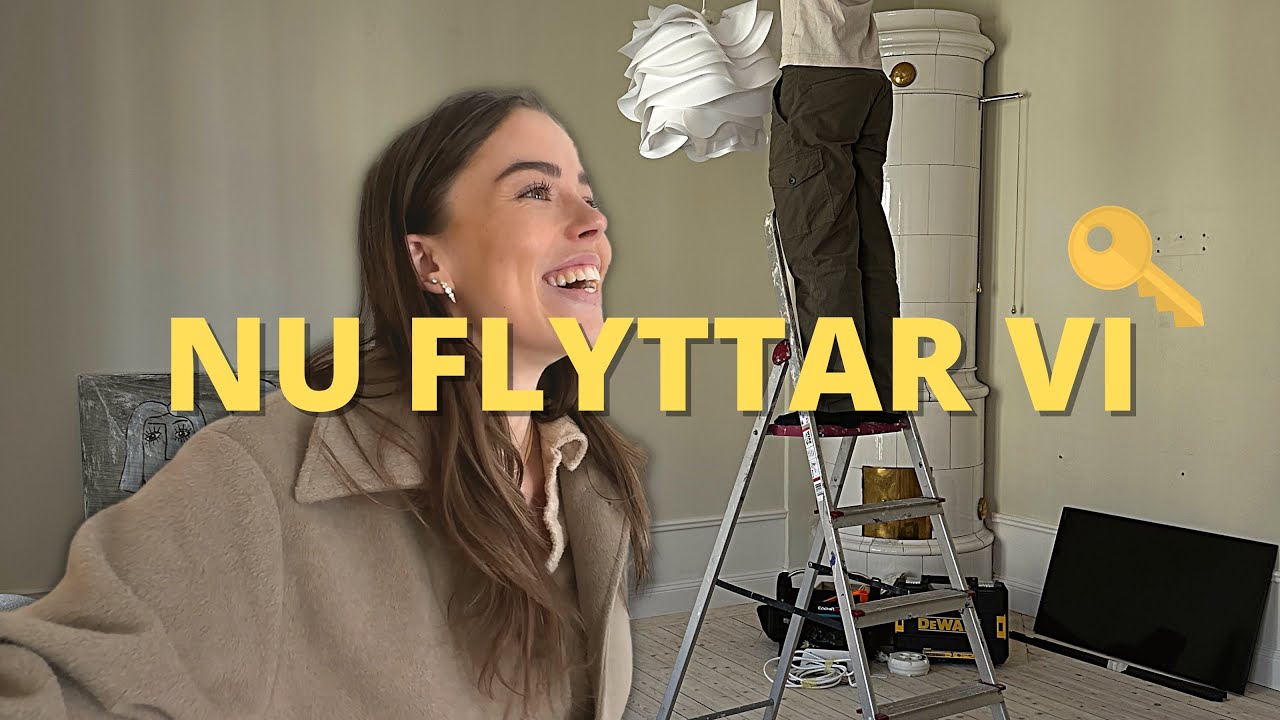 FLYTTAR IN I VÅR DRÖMLÄGENHET