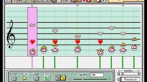 Mario paint : Chrono trigger 600 AD ( the begin )