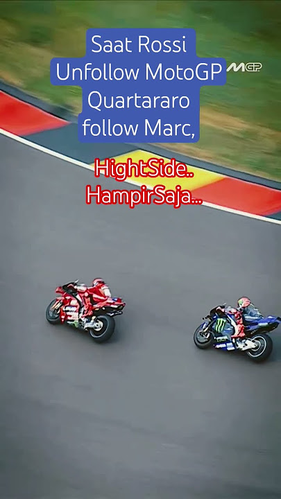 🟢 MotoGP, Quartararo Follow Marquez.. #motogp #shortsvideo @GenzGpshorts
