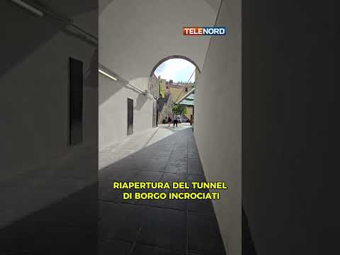 Video Riapre il tunnel di Borgo Incrociati a Genova. Dopo 13 mesi di chiusura il sottopasso pedonale che c