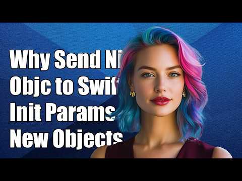 Why, Sending nil as parameters from Objc C to swift class initializer, replaces nil parameters w...