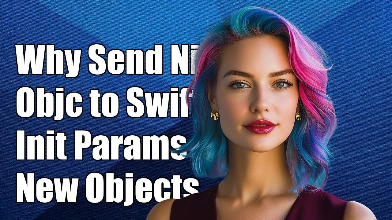 Why, Sending nil as parameters from Objc C to swift class initializer ...