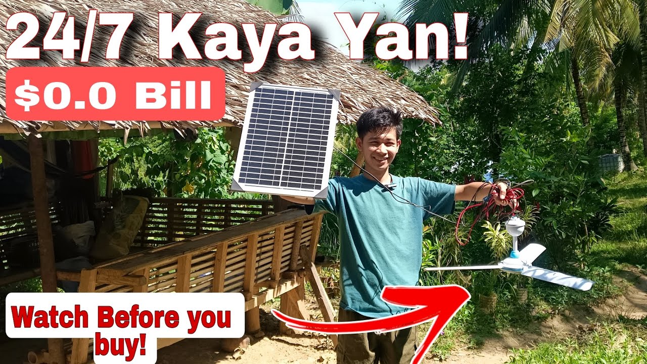 12v-ceiling-fan-powered-by-solar-panel-powerbank-12v-battery-full