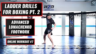 Ladder Drills for Boxing Footwork / Part 2 of 2 / Vasyl Lomachenko Footwork Angles.