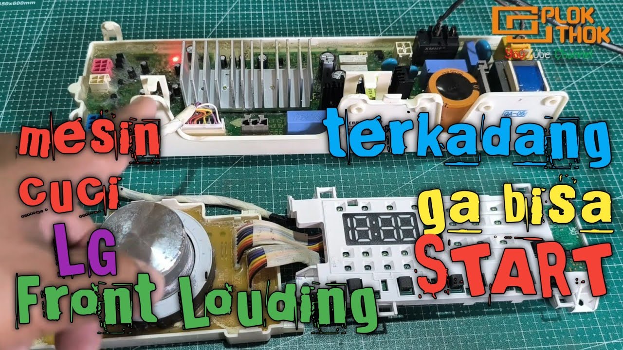 Стиральная машина LG с сенсорным экраном и фронтальной загрузкой иногда не запускается. @mroplok-...