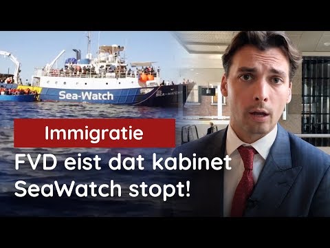 FVD eist dat kabinet SeaWatch stopt!