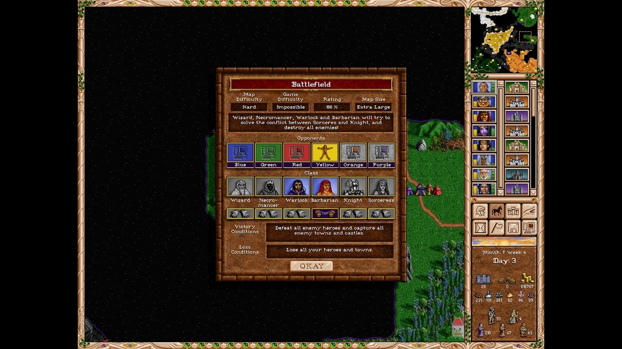 fheroes2 ( Battlefield [ Barbarian ] )