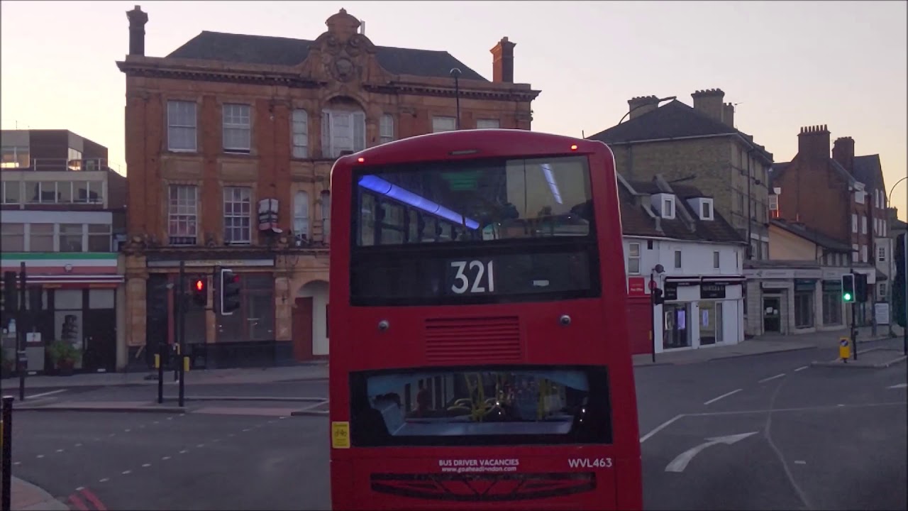 Full Route Visual | London Central Route N21: Trafalgar Sqaure To Bexleyheath SC | EH279 (SN18KMY)