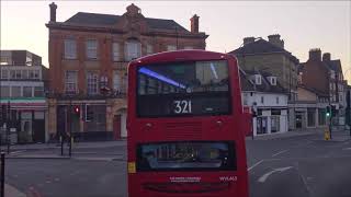 Full Route Visual London Central Route N21 Trafalgar Sqaure To Bexleyheath SC EH279 SN18KMY