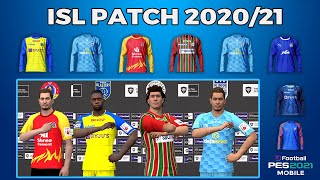 ISL Patch for Pes 2021 Mobile | New Kerala Blasters Kits, Atk Mohun Bagan, East Bengal
