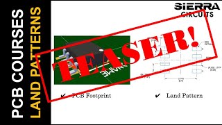 Manufacturing Defects Caused by Land Patterns | Webinar Teaser | Sierra Circuits