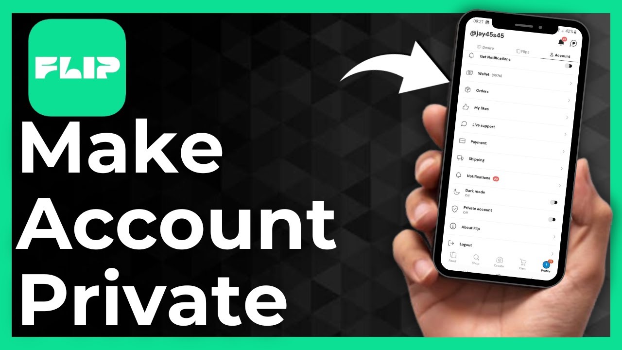 How To Make Account Private On Flip - Full Guide - YouTube