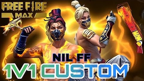 1V1 CUSTOM ME AND MY FRIEND 💝l FREE FIRE MAX I