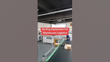 Automatic code scanning,weighing,sorting and express delivery.#freightage#lntelligent parcel sorting