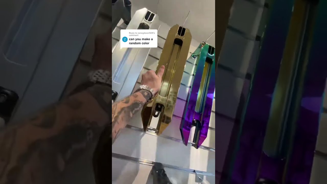 This is the most RANDOM Stunt Scooter Combo! 😂 Would you ride it? 🔥