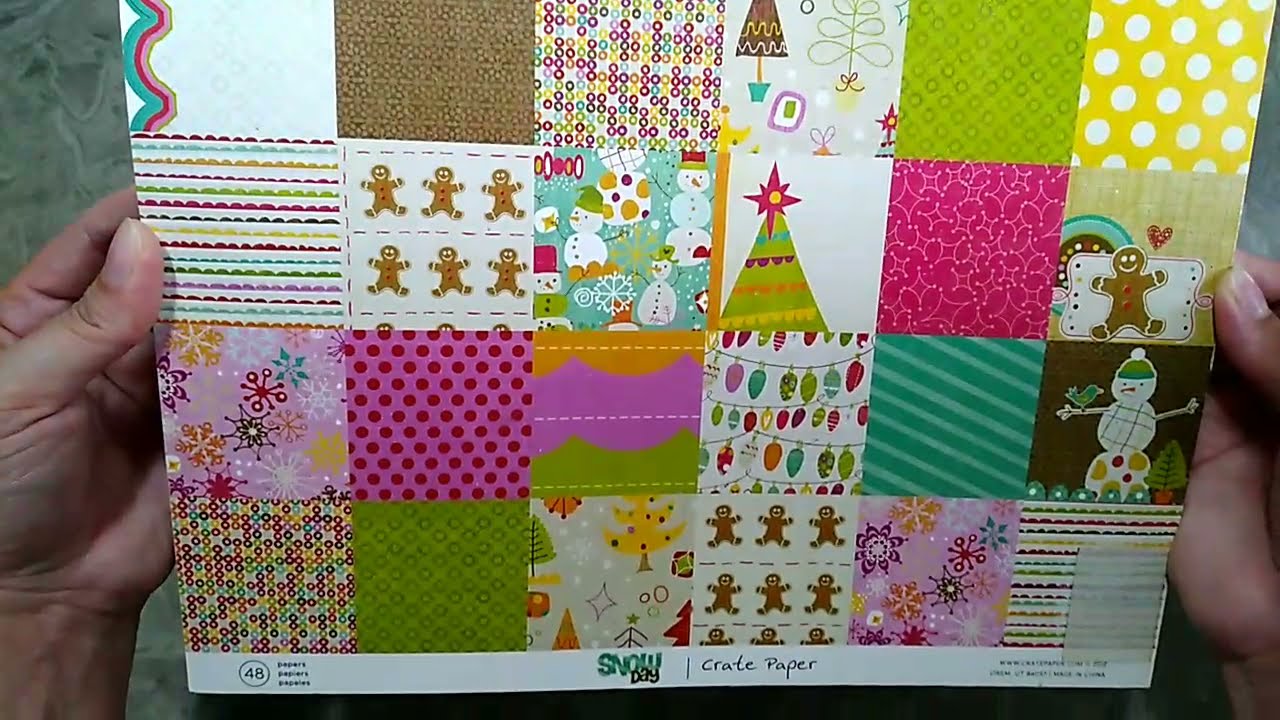 Snow Day - Crate Paper flip thru