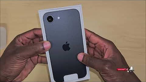 Apple iPhone 16e Unboxing