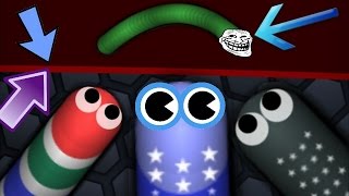 Nicknames for Slitherio: ꧁༒TheKing༒꧂, GET IN MŶ BĖLLŶ