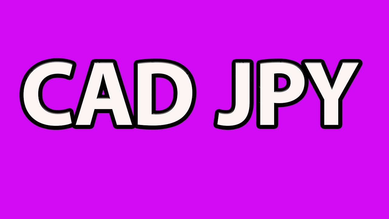 CAD JPY Technical Analysis - YouTube