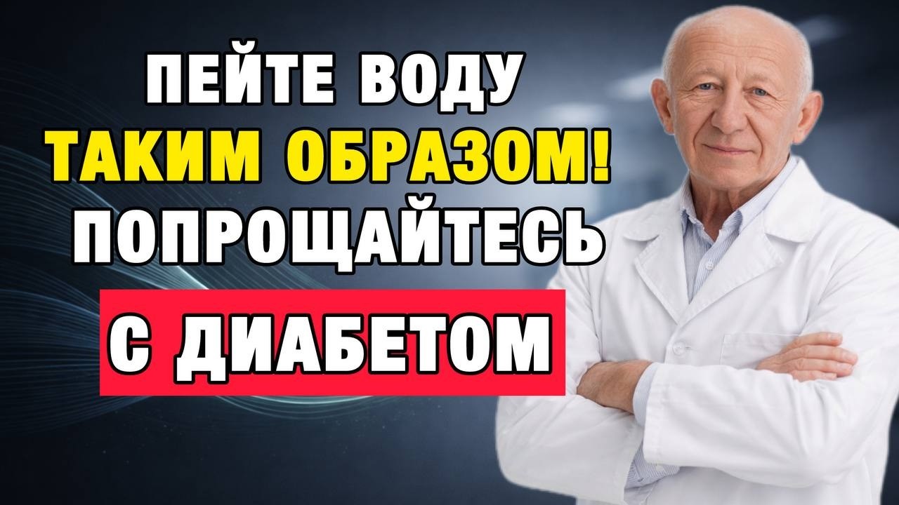90% людей после 60 делают эту ошибку с водой — и сахар выходит из-под контроля