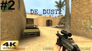 Counter strike Source | Classic Games In 4K | De_Dust2