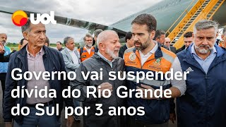 Rio Grande do Sul: Governo vai suspender dívida do RS por três anos; Reinaldo Azevedo analisa