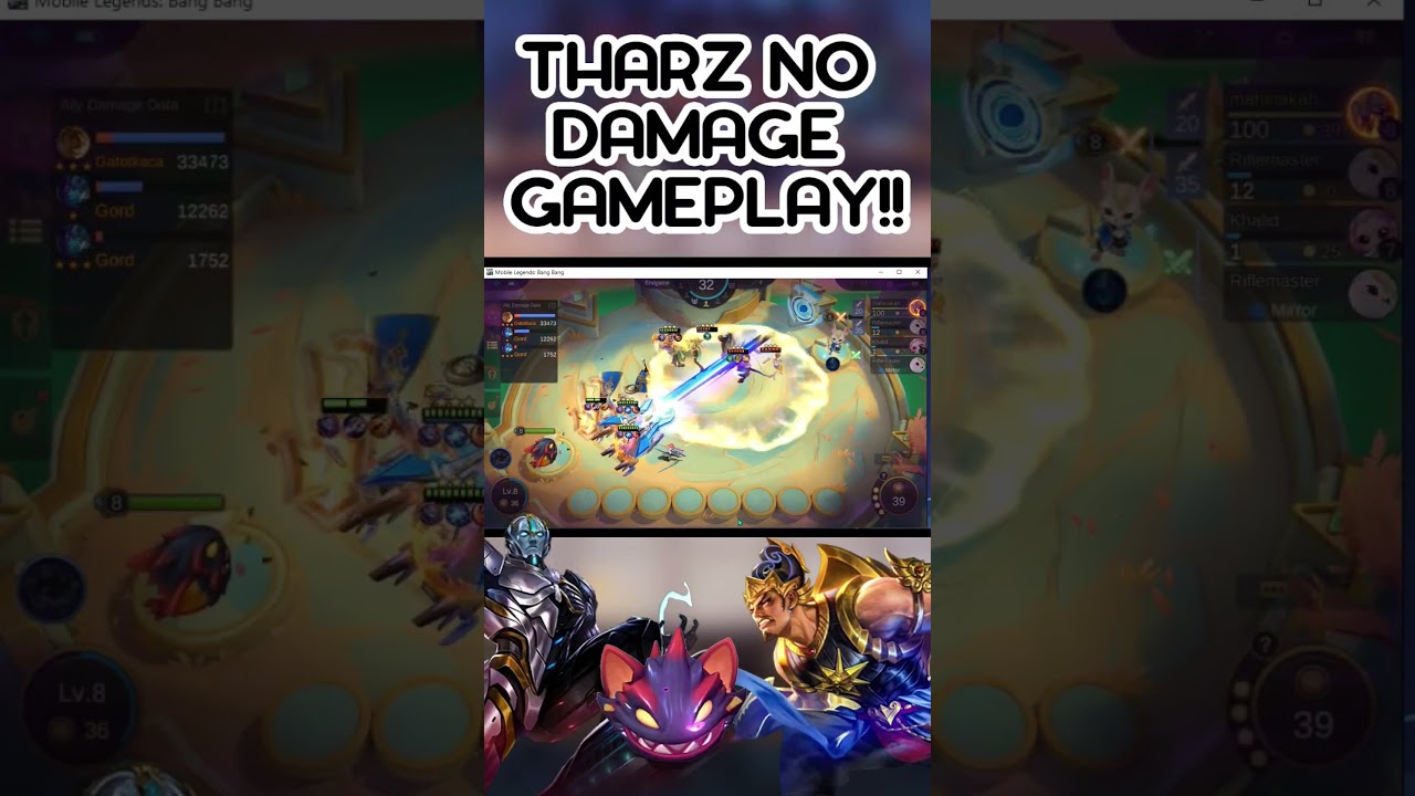 MUST WATCH THARZ 100 % NO DAMAGE GAMEPLAY!! | MAGIC CHESS 2024 META | SEASON 16 | MLBB