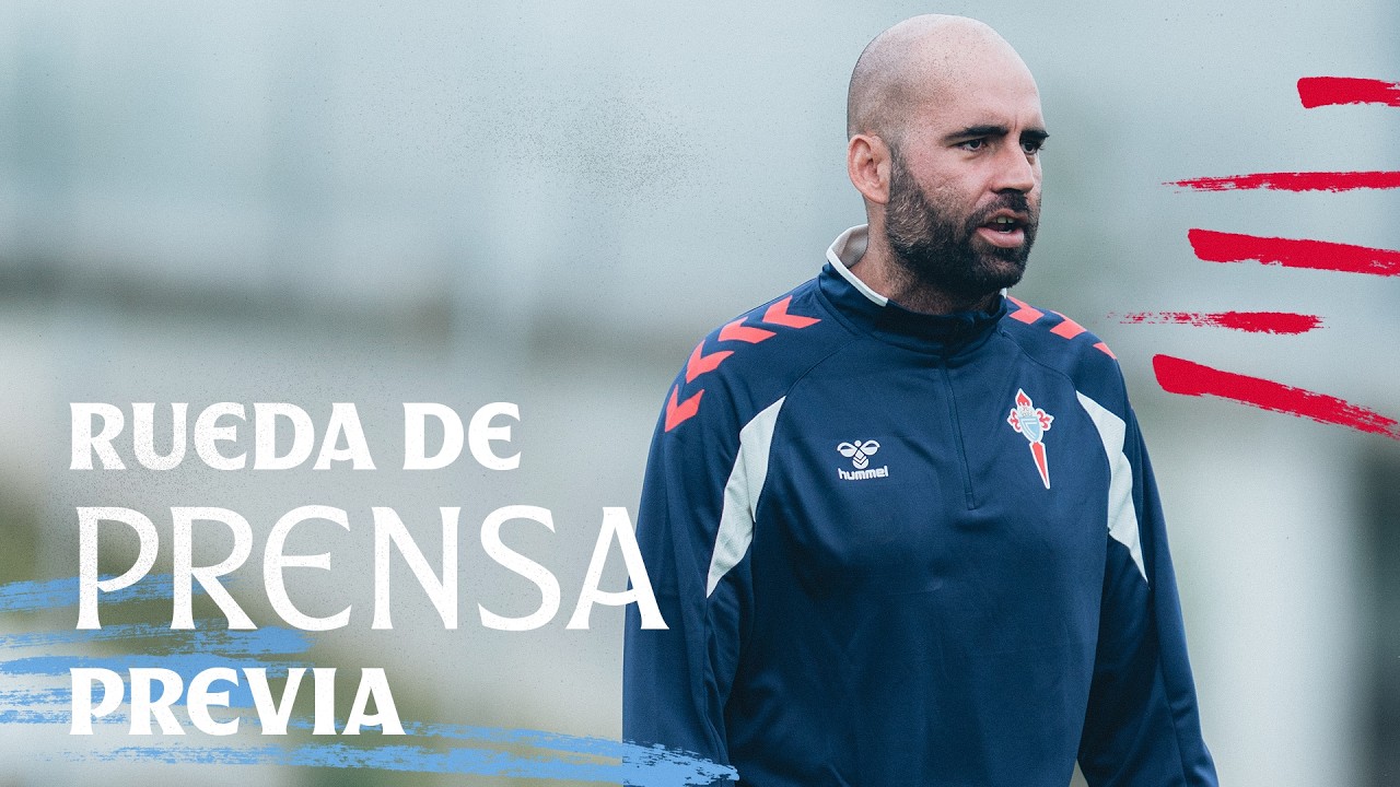 Rueda de prensa de Claudio Giráldez previa al Valencia CF vs Celta