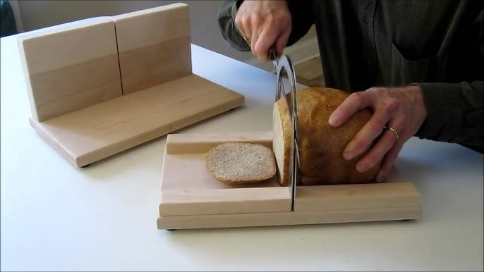 Slicing Homemade Bread: DIY Bread Slicer – Mother Earth News