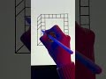 Draw this easy optical illusion in procreate  and be amazed shorts