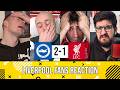 Liverpool Fans IN MELTDOWN! 🤣😂 Reaction to Brighton 2-1 Liverpool (EPL 2025-26 Matchday 31)